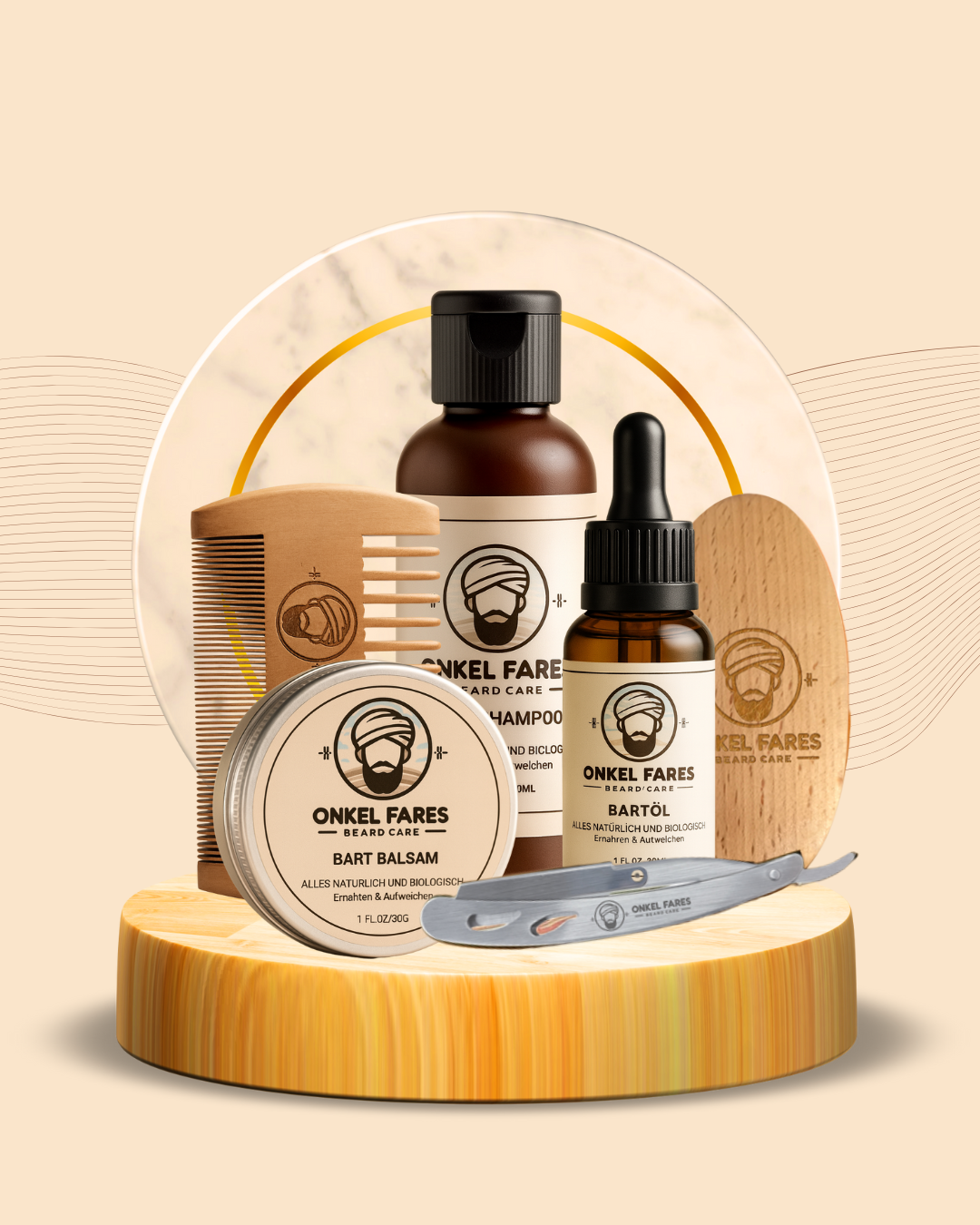 Onkel Fares Beard Care Set