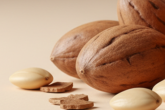 argan with beige background